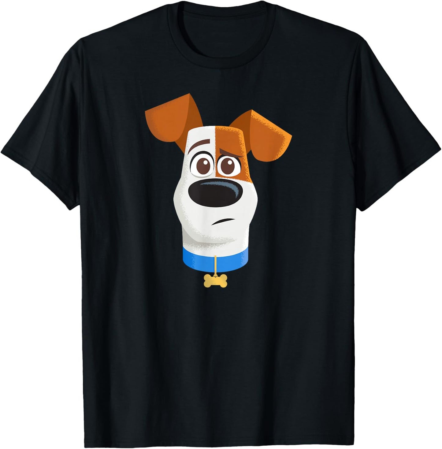 Pets 2 Max Close Up T-Shirt - T-Shirt | Black
