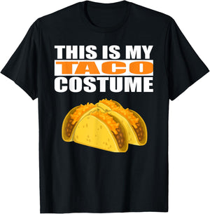 My Taco Costume Funny Halloween T-Shirt - T-Shirt | Black
