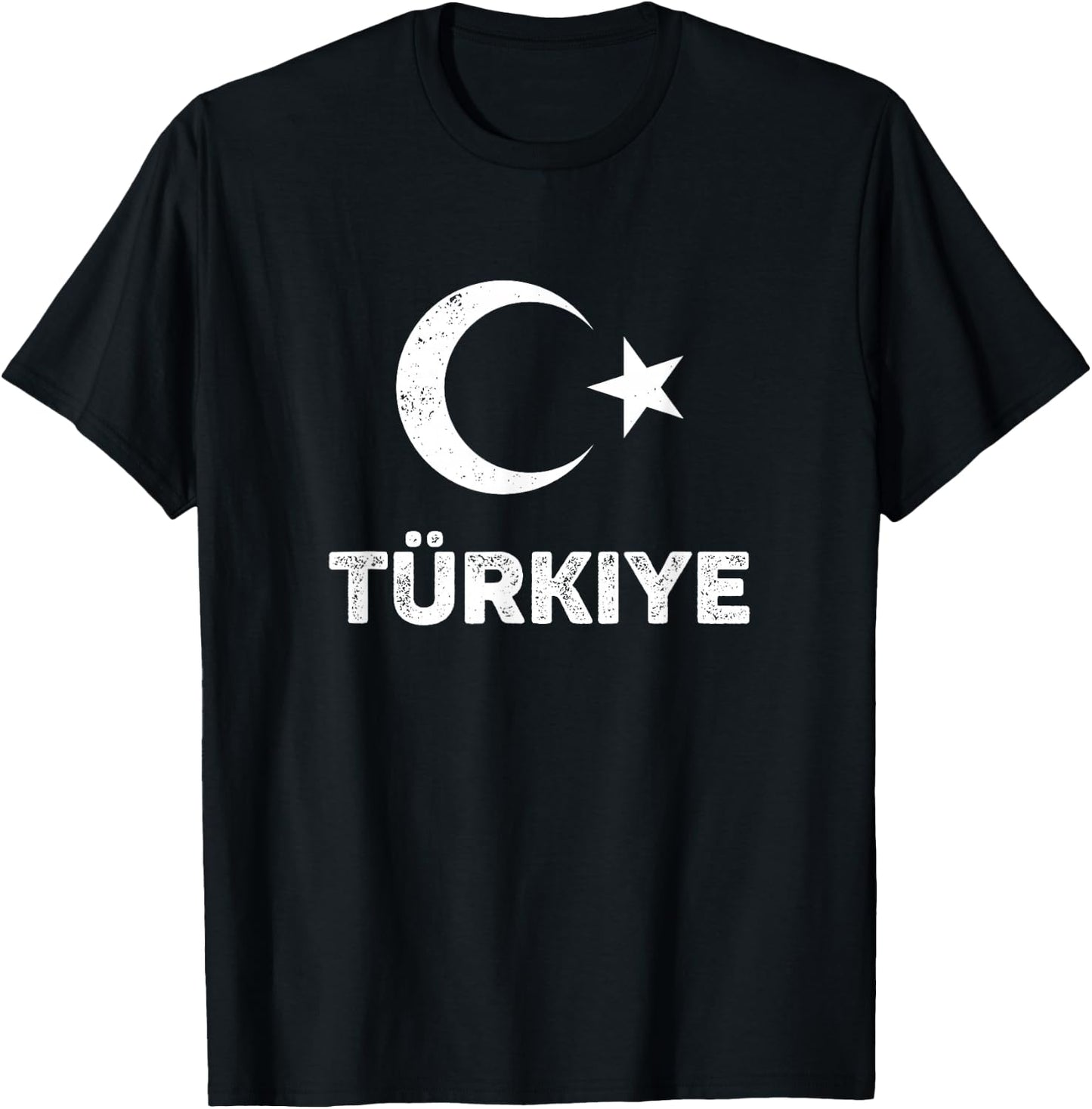 Turkish Flag Turk Bayragi Turkey Flag Turkiye T-Shirt - T-Shirt | Black