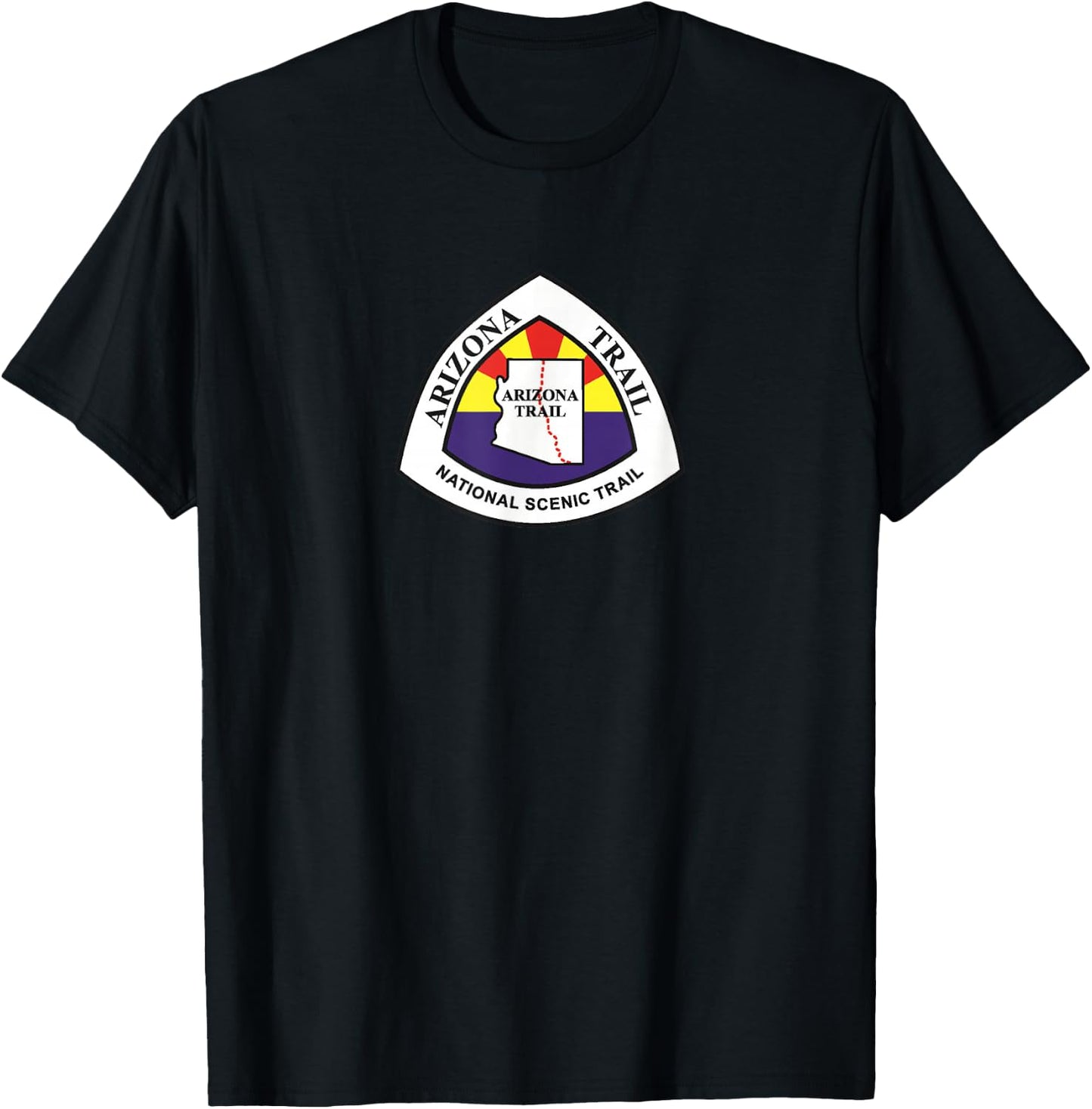 National Scenic Trail Shirt - Arizona Trail T-Shirt - T-Shirt | Black