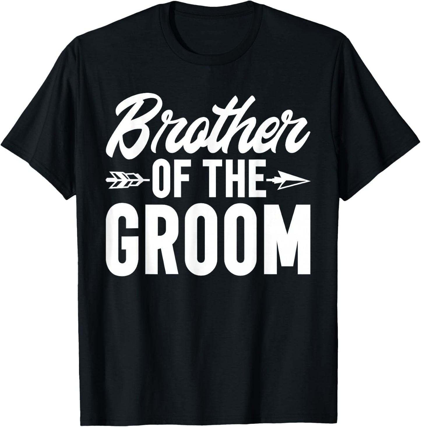 Brother of the Groom Brother T-Shirt - T-Shirt | Black