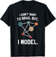 I Don't Want To Brag But I Model Data Analyst T-Shirt - T-Shirt | Black