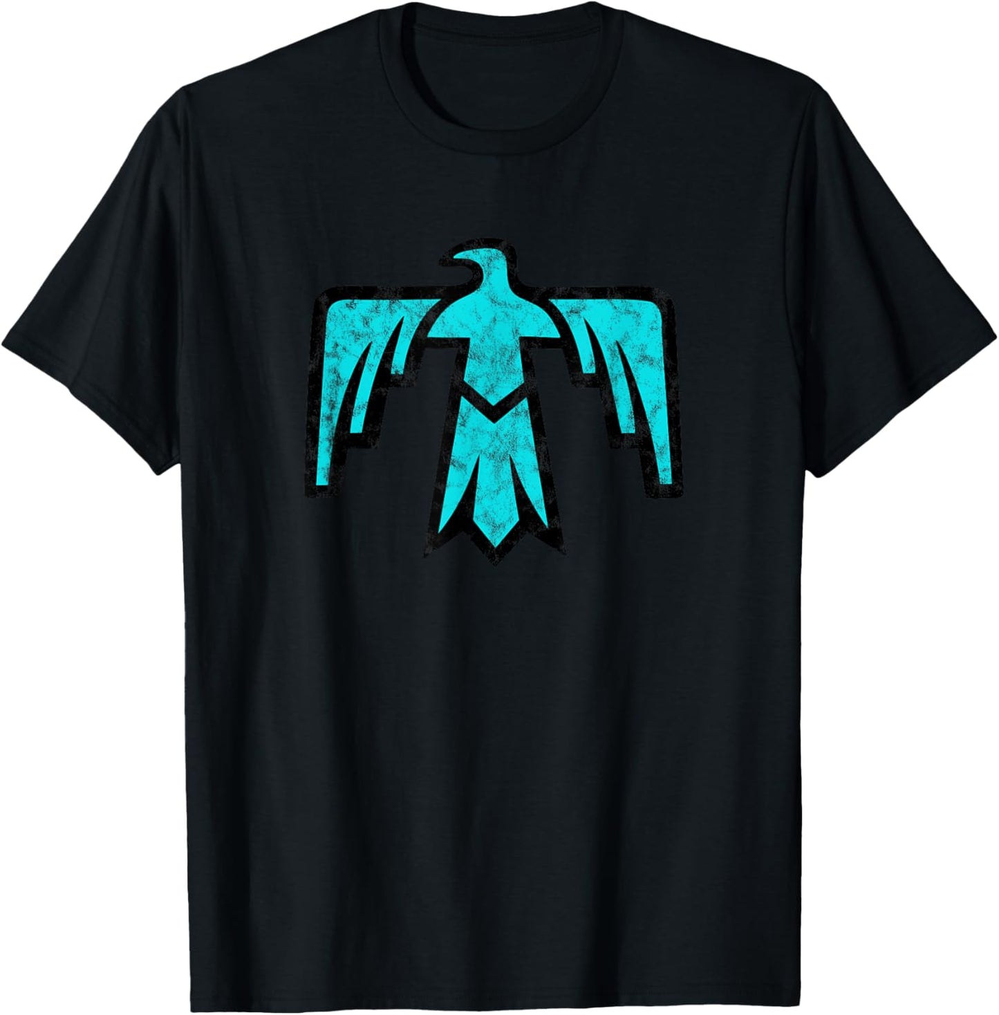 Thunderbird, Native American, bird, eagle, totem, animal T-Shirt - T-Shirt | Black