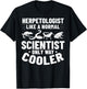 Herpetology Herping Amphibians Reptile Herpetologist T-Shirt - T-Shirt | Black