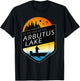 I'd Rather Be On Arbutus Lake Wisconsin Sunset Fishing T-Shirt - T-Shirt | Black