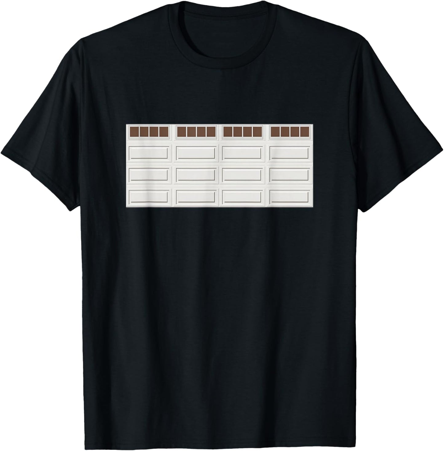 Garage Door T-Shirt - T-Shirt | Black
