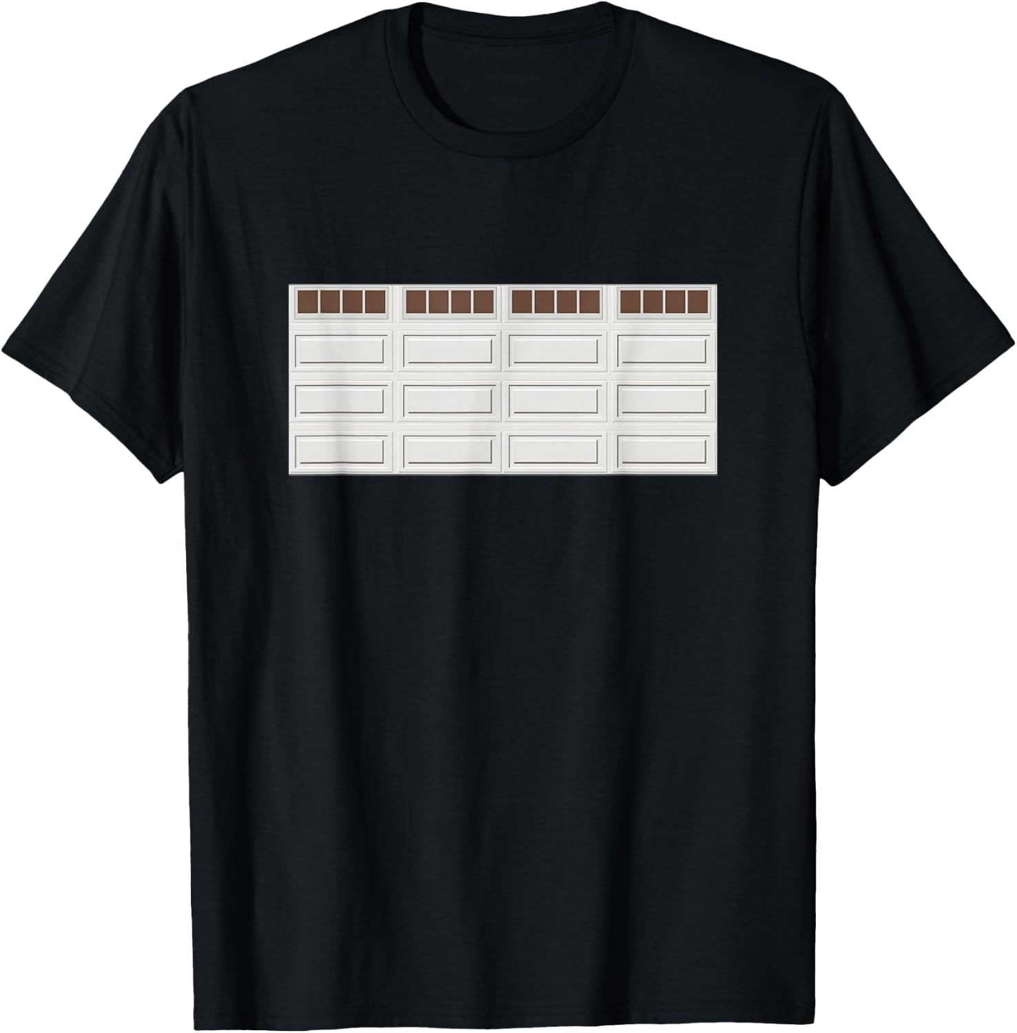 Garage Door T-Shirt - T-Shirt | Black