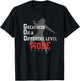 Greatness On A Different Level Mode T-Shirt - T-Shirt | Black