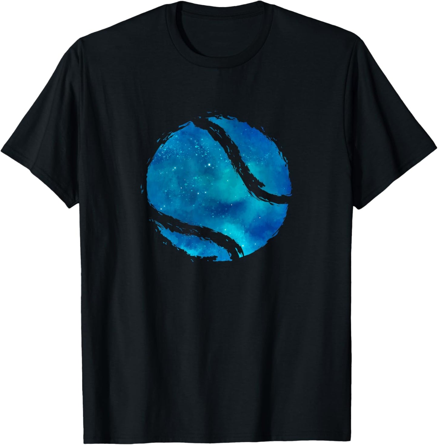 Tennis Racket Tennis Ball Tennis Player T-Shirt - T-Shirt | Black