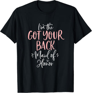 Have Your Rear Maid of Honour Group Fun Matching Bachelorette T-Shirt - T-Shirt | Black