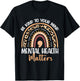 Be Kind To Your Mind Mental Health Matters Awareness T-Shirt - T-Shirt | Black
