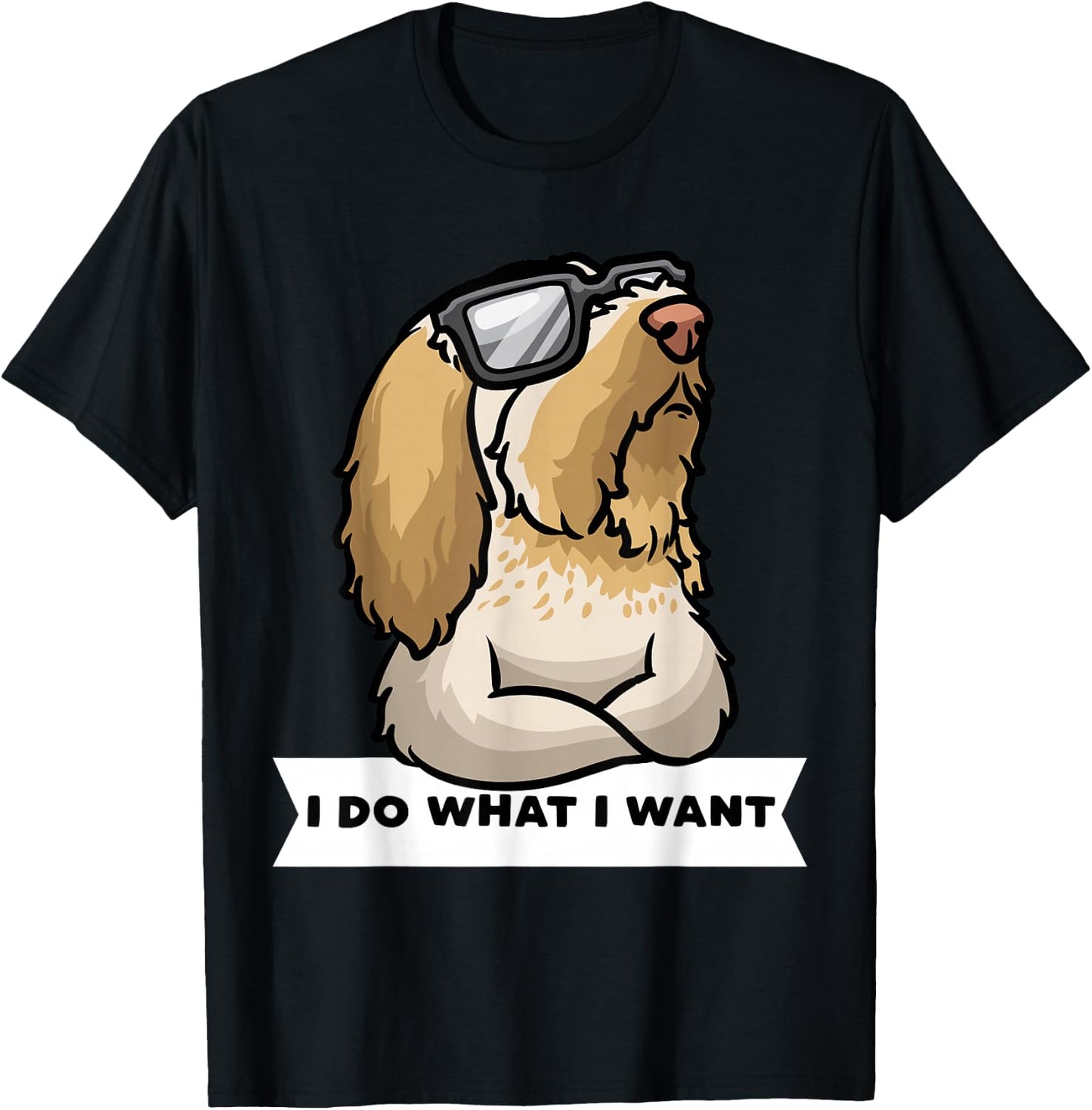 Spinone Italiano Stubborn Dog Italian Spinone Bracco Spinoso T-Shirt - T-Shirt | Black