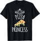 Pizza Princess T-Shirt - T-Shirt | Black