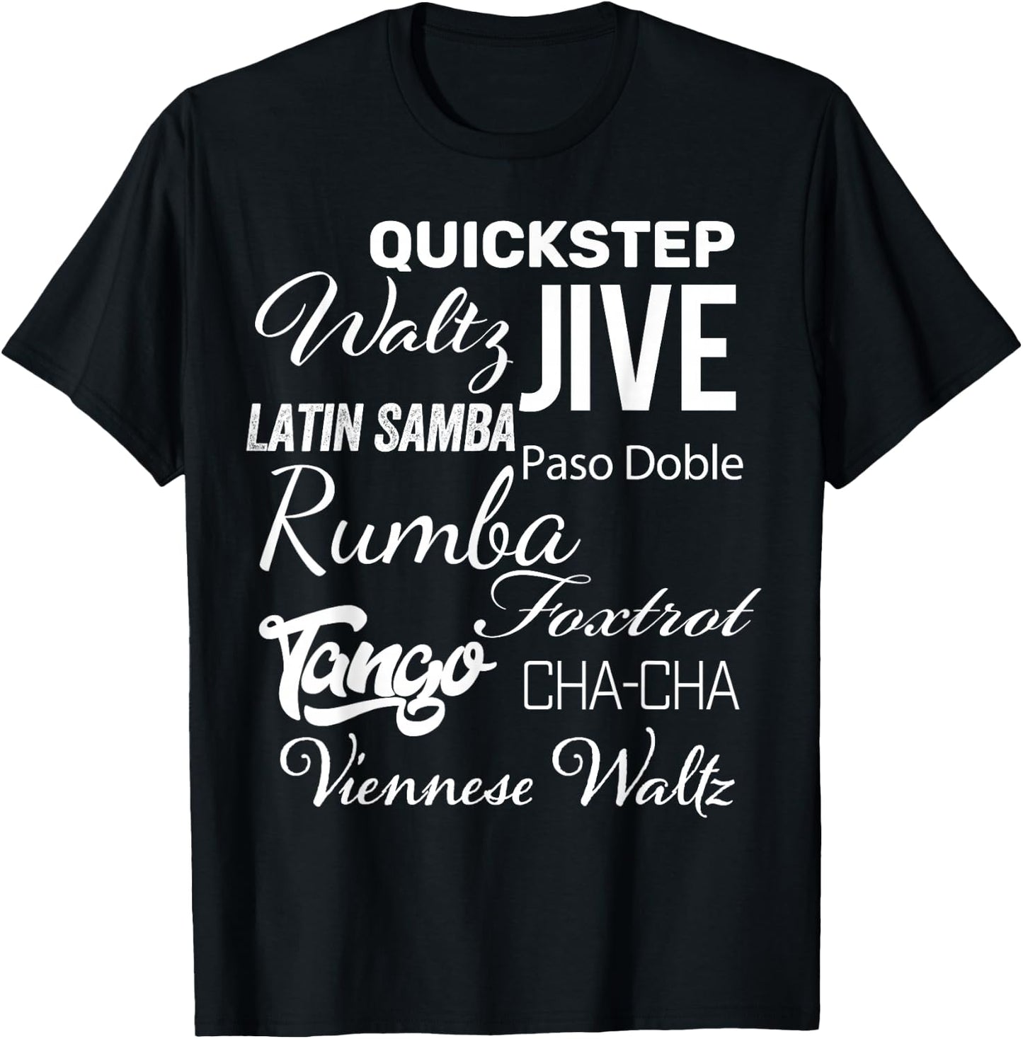 Ballroom Dancer Pun Gift T-Shirt - T-Shirt | Black