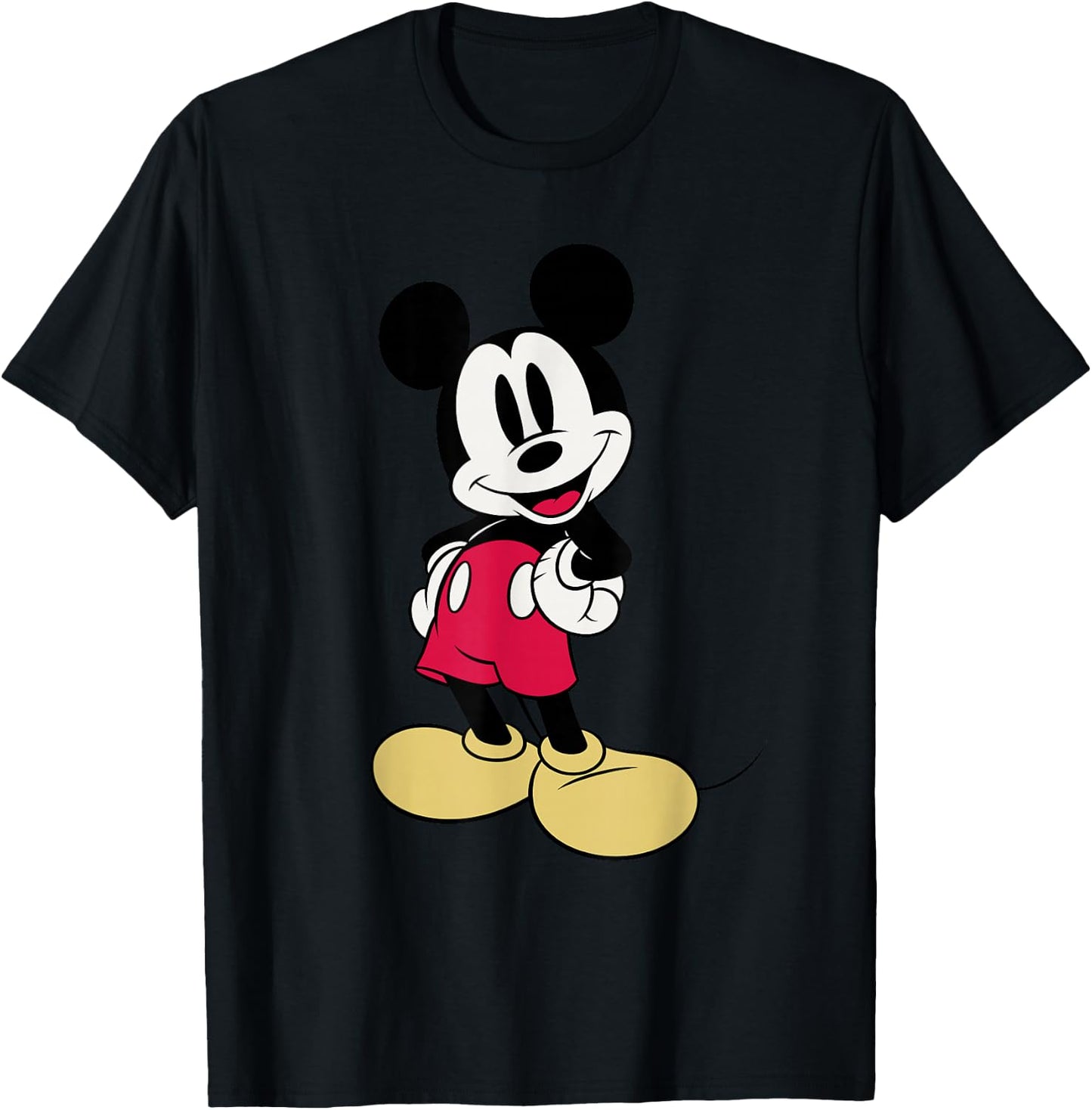 Disney - Classic Mickey Mouse T-Shirt - T-Shirt | Black