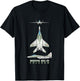 MiG-29 Russian Jet Fighter Plane Diagram T-Shirt - T-Shirt | Black