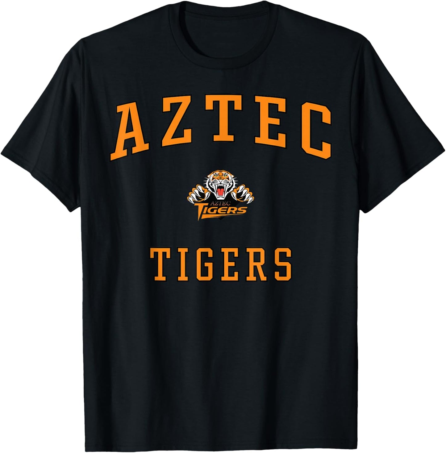 Aztec High School Tigers T-Shirt - T-Shirt | Black