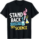 Stand back I'm going to try science T-Shirt - T-Shirt | Black