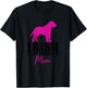 Irish Wolfhound Dog Owner Wolf Dog Mama T-Shirt - T-Shirt | Black
