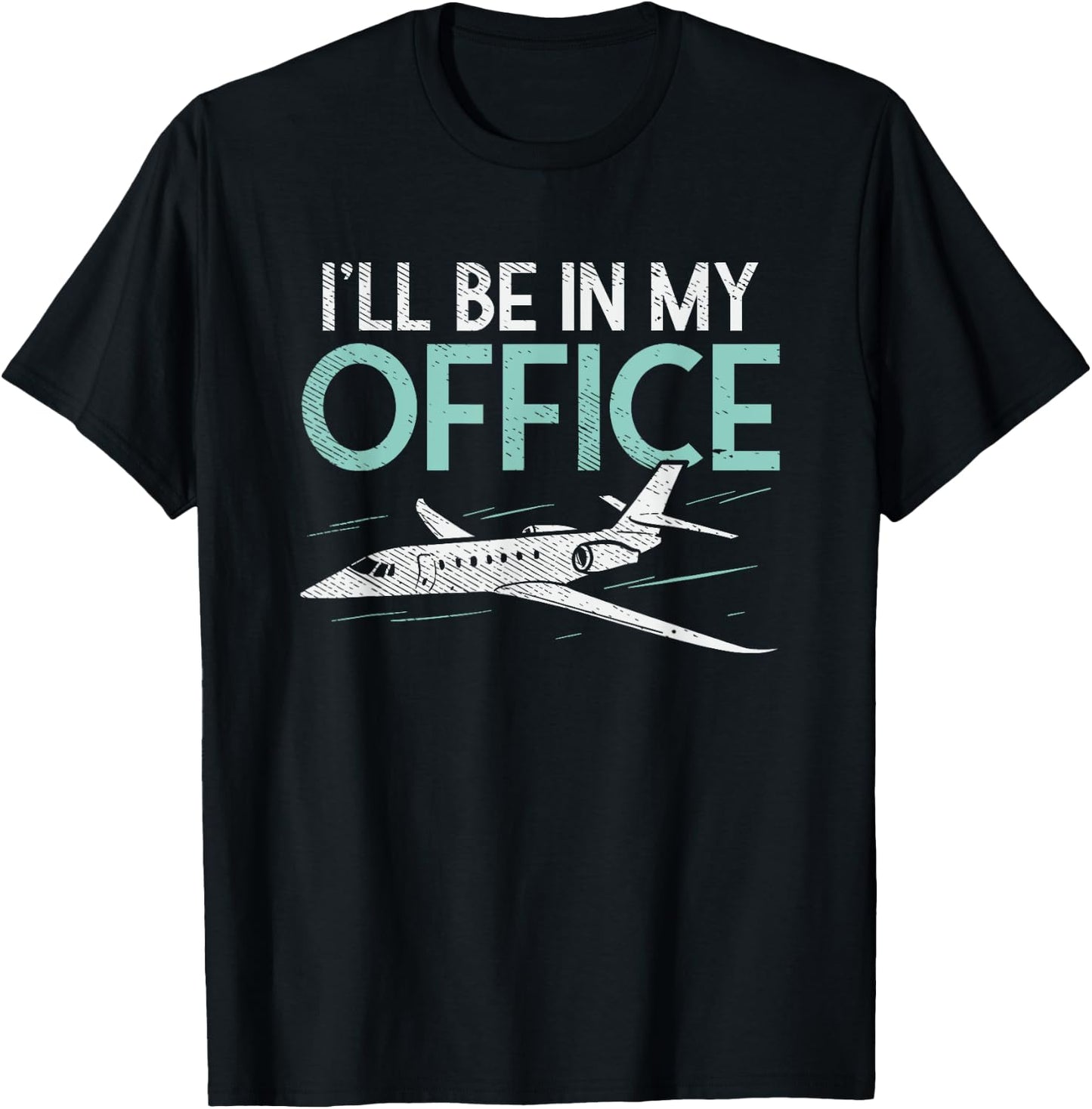 Funny Pilot Aviation T-Shirt - T-Shirt | Black