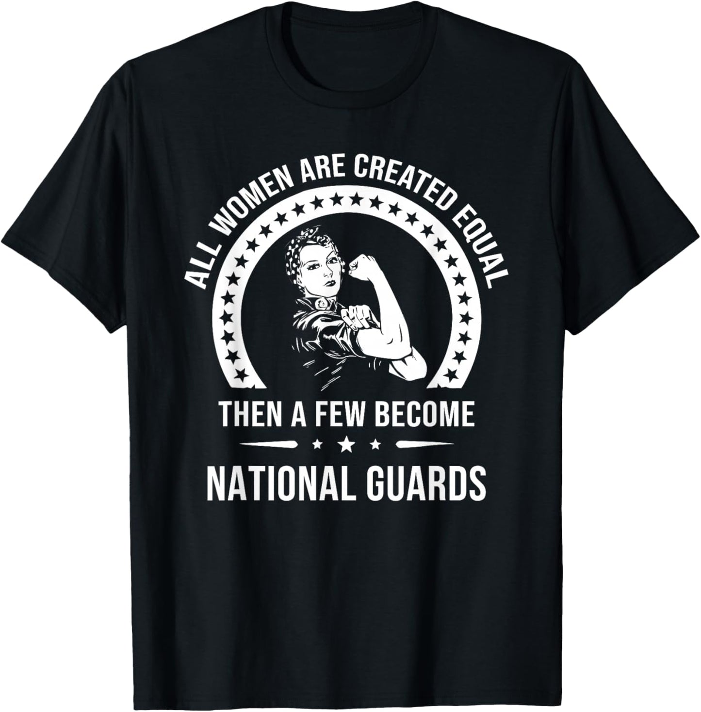 National Guard Shirts | National Guard T-Shirt - T-Shirt | Black
