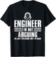 Funny Engineer Art Men Women Mechanic Electrical Engineering T-Shirt - T-Shirt | Black