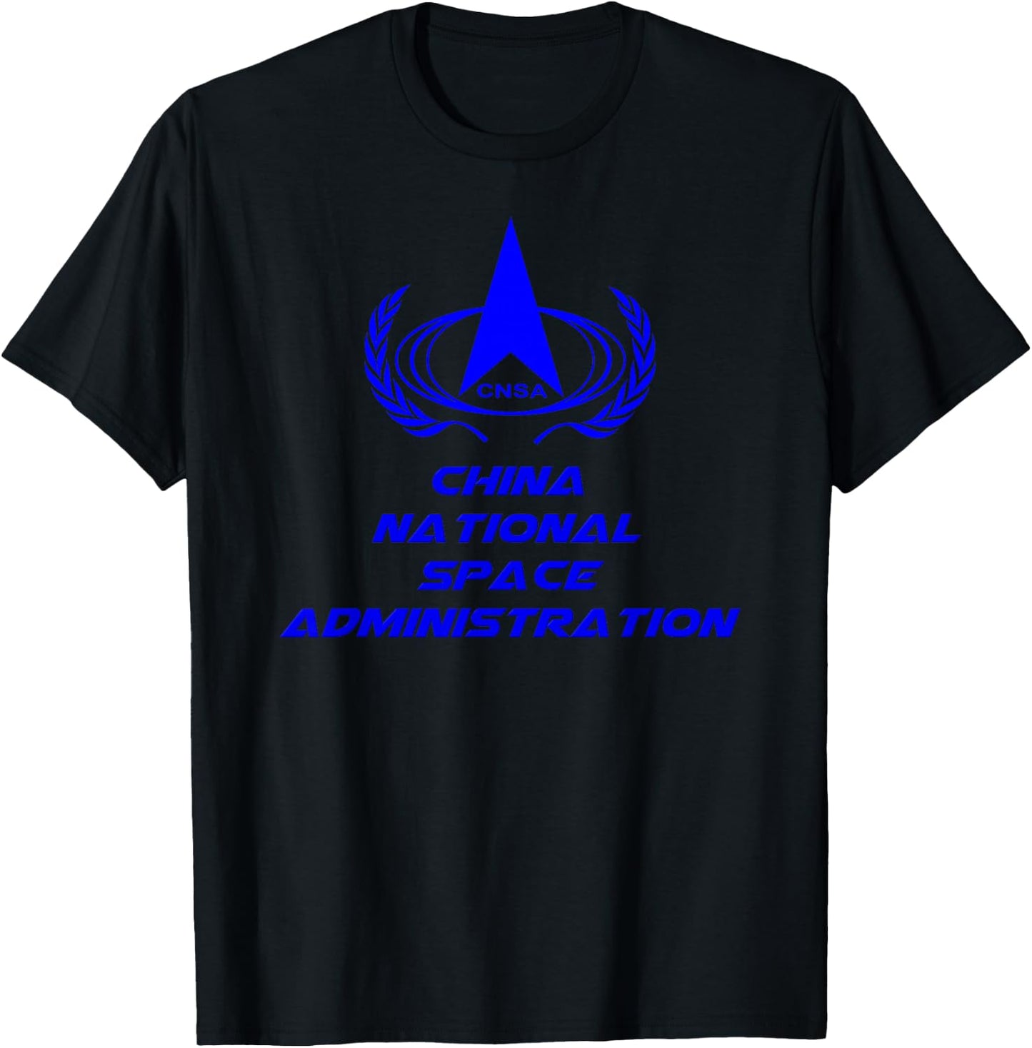 CNSA Chinese space organisation such as NASA, Rocosmos T-Shirt - T-Shirt | Black