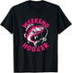 Fisher Girl Fishing Lover Weekend Hooker T-Shirt - T-Shirt | Black