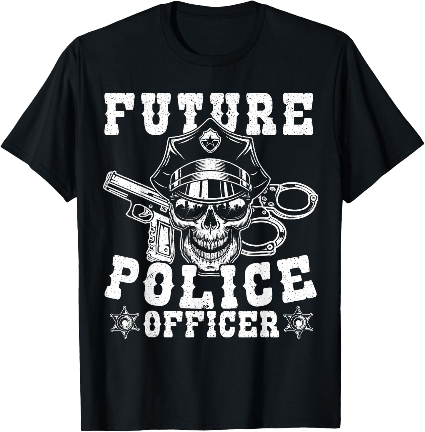 Future police officer T-Shirt - T-Shirt | Black