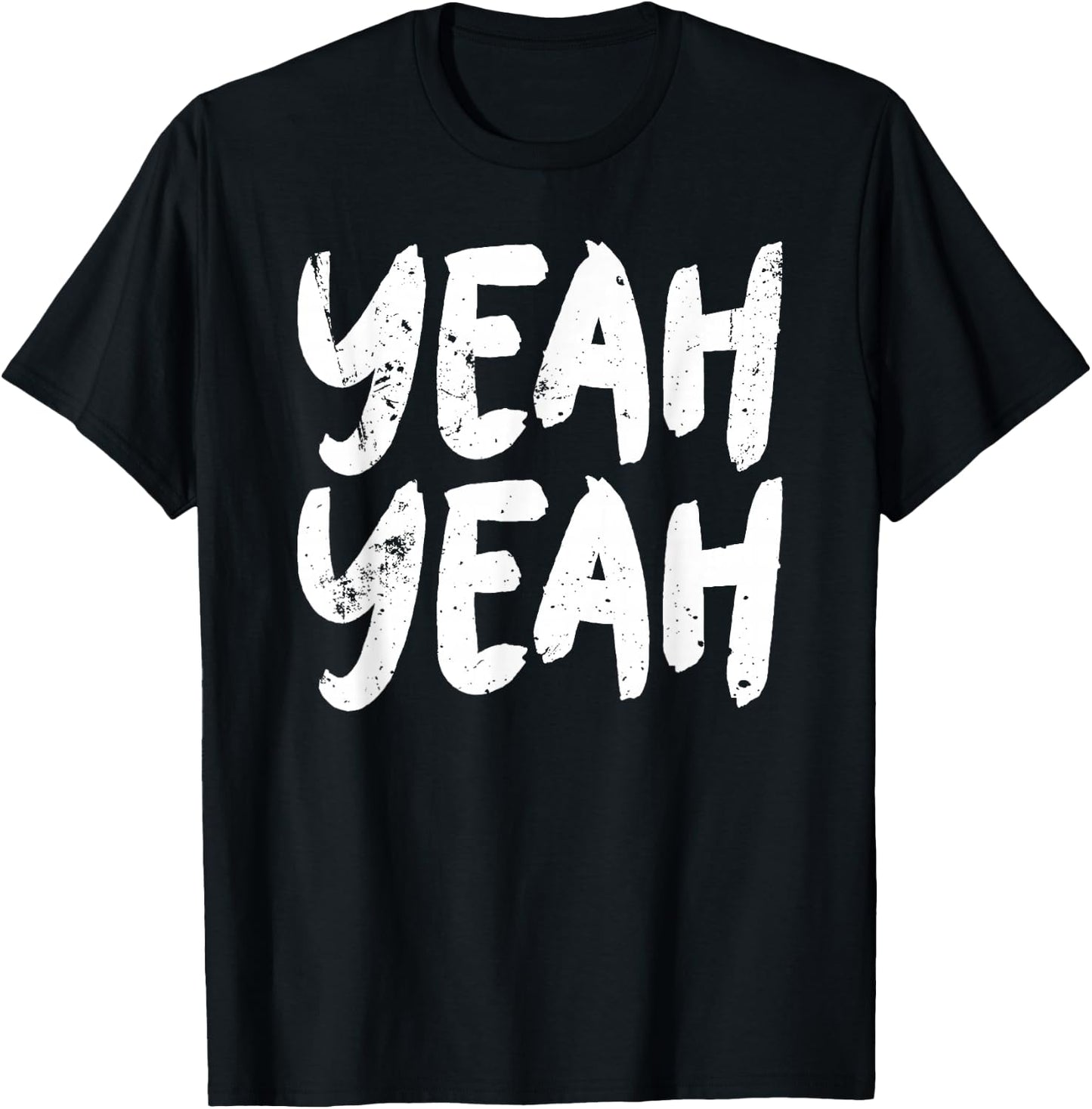 Yeah Yeah T-Shirt - T-Shirt | Black
