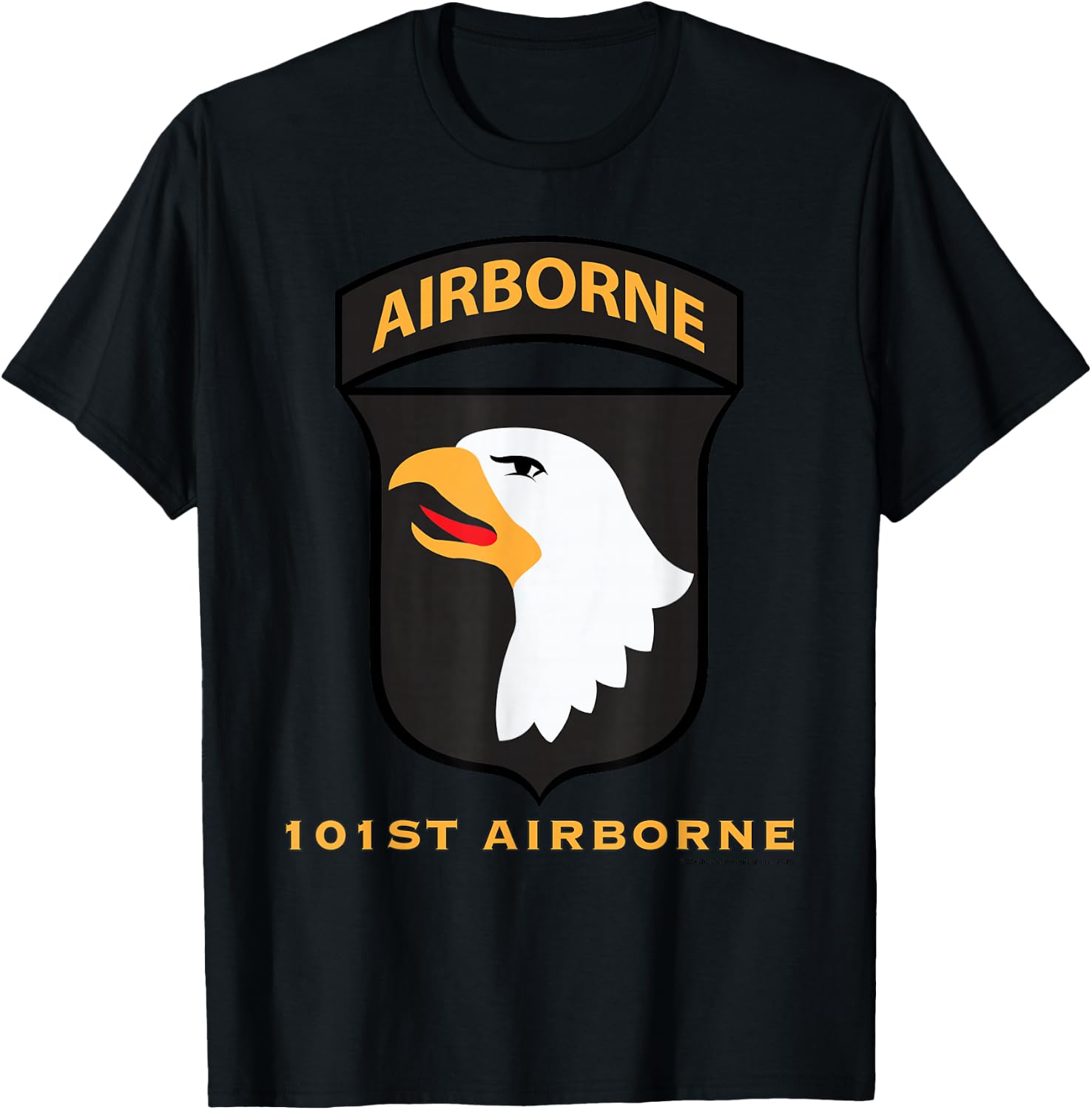 Airborne 101st Airborne T-Shirt - T-Shirt | Black