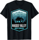 Maggie Valley North Carolina Cabin T-Shirt - T-Shirt | Black