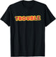 Trouble Distressed Bubble Logo T-Shirt - T-Shirt | Black