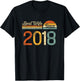 7th wedding anniversary - Best Wife Since 2018 7 years T-Shirt - T-Shirt | Black