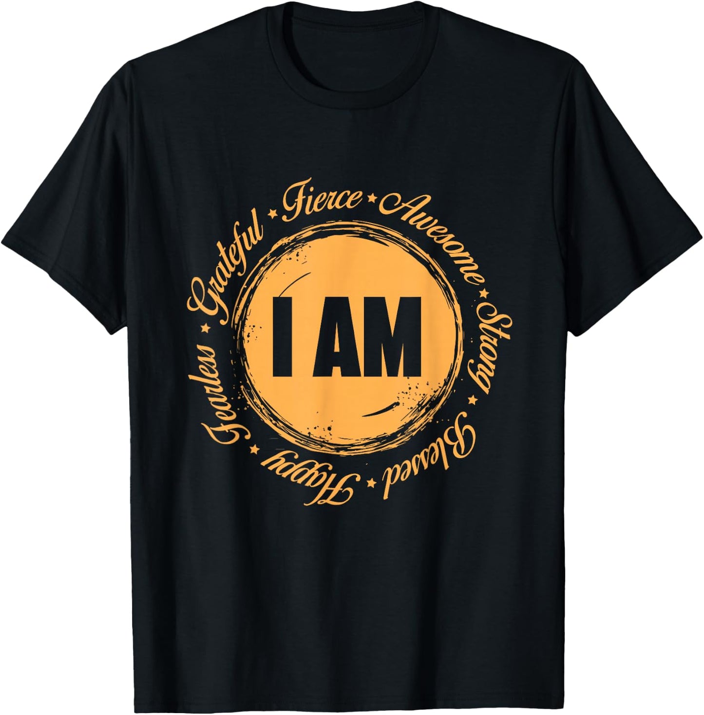 Motivational Quote Inspiration Positive Saying Life Slogan T-Shirt - T-Shirt | Black