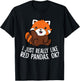 Red Panda Lover I Just Really Like Red Pandas Ok T-Shirt - T-Shirt | Black
