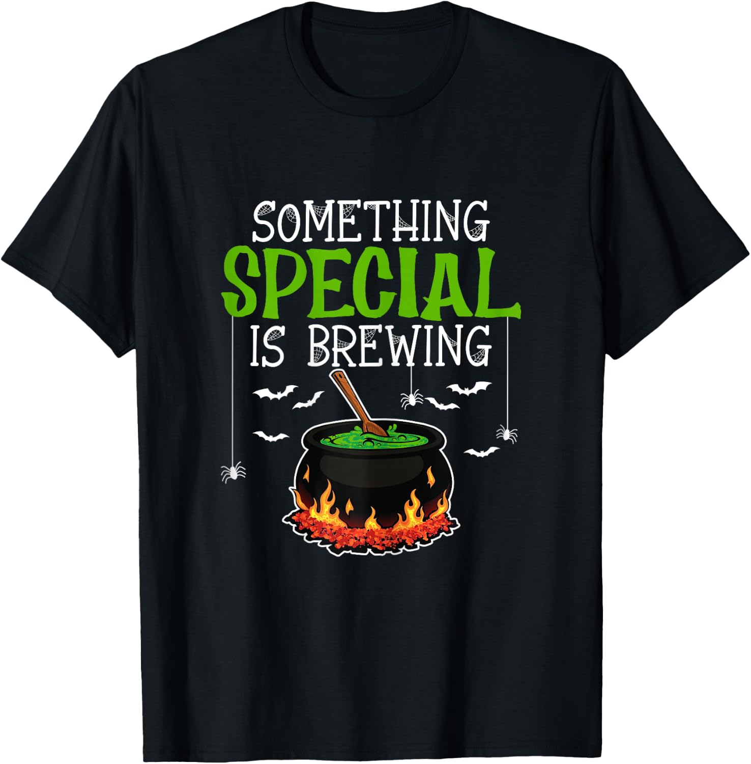 Something Special Brewing Halloween Pregnancy Announcement T-Shirt - T-Shirt | Black