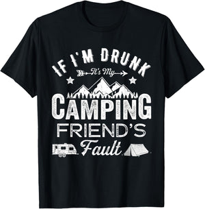 Cool Best Friend Retro Apparel Gift -Adults Black Large Modern Letter Print T-Shirt - T-Shirt | Black