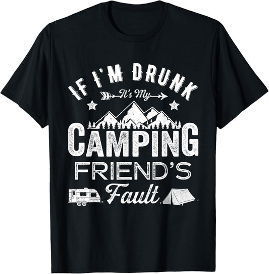 Cool Best Friend Retro Apparel Gift -Adults Black Large Modern Letter Print T-Shirt - T-Shirt | Black