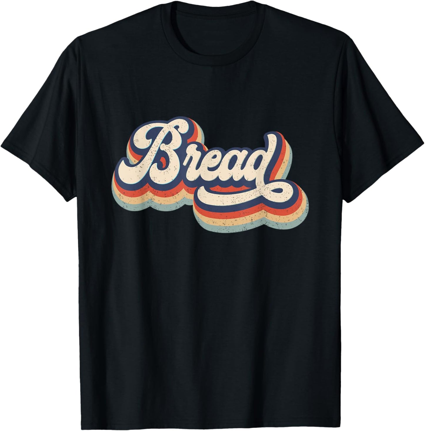 Retro Vintage Bread - Baking Lover Baker - Baking Gift Small T-Shirt - T-Shirt | Black