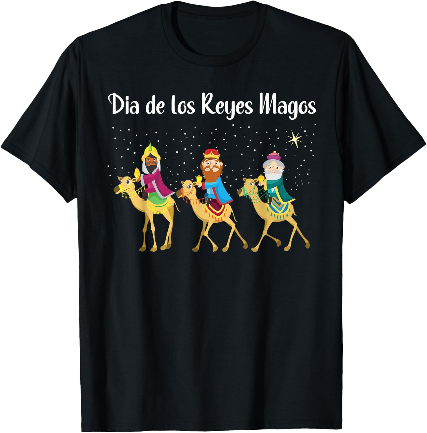 Dia De Los Reyes Magos T-Shirt - T-Shirt | Black
