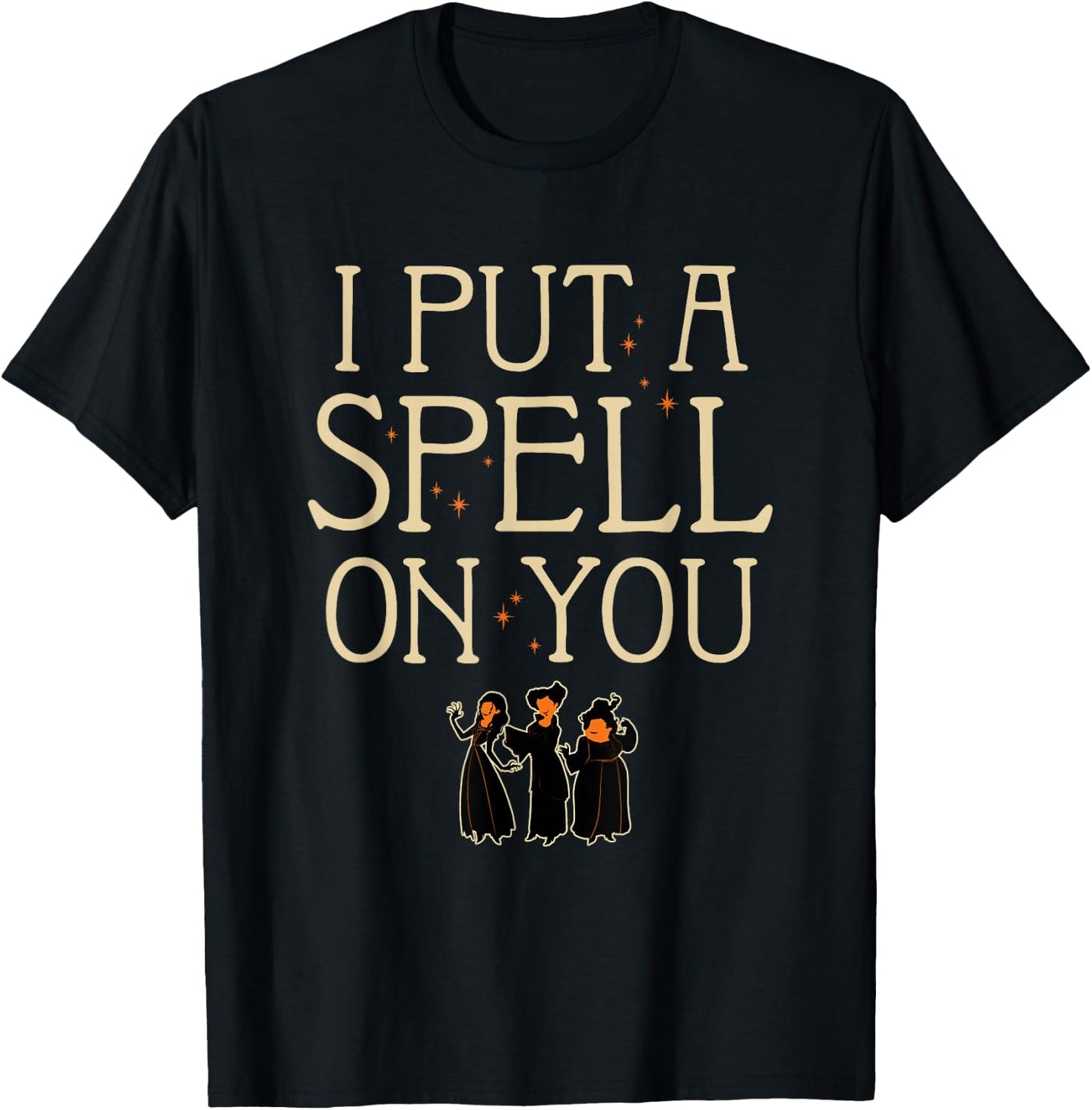 Disney Hocus Pocus I Put A Spell On You Halloween T-Shirt - T-Shirt | Black