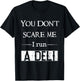 Deli clerk or manager funny you dont scare me I run a deli T-Shirt - T-Shirt | Black