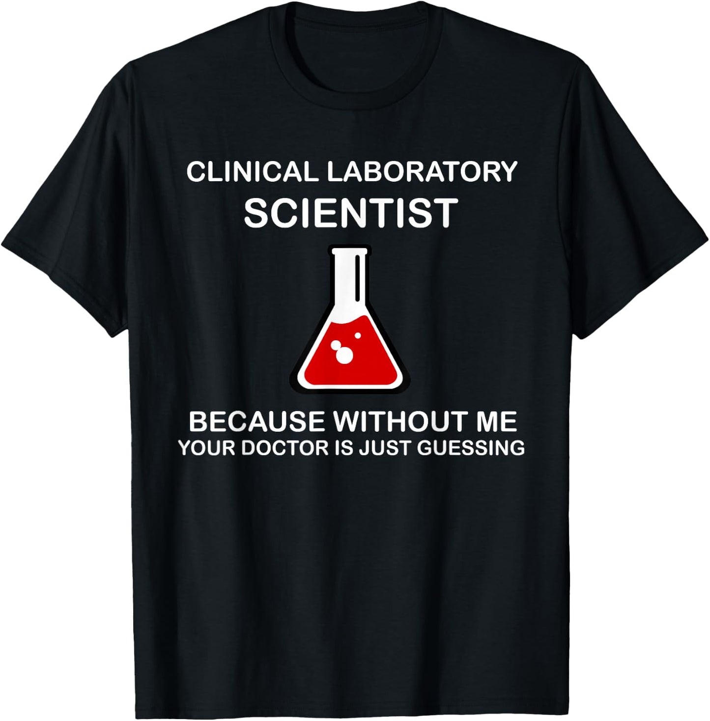 Funny 'Because without me' MLS, CLS and MT Men Women T-Shirt - T-Shirt | Black