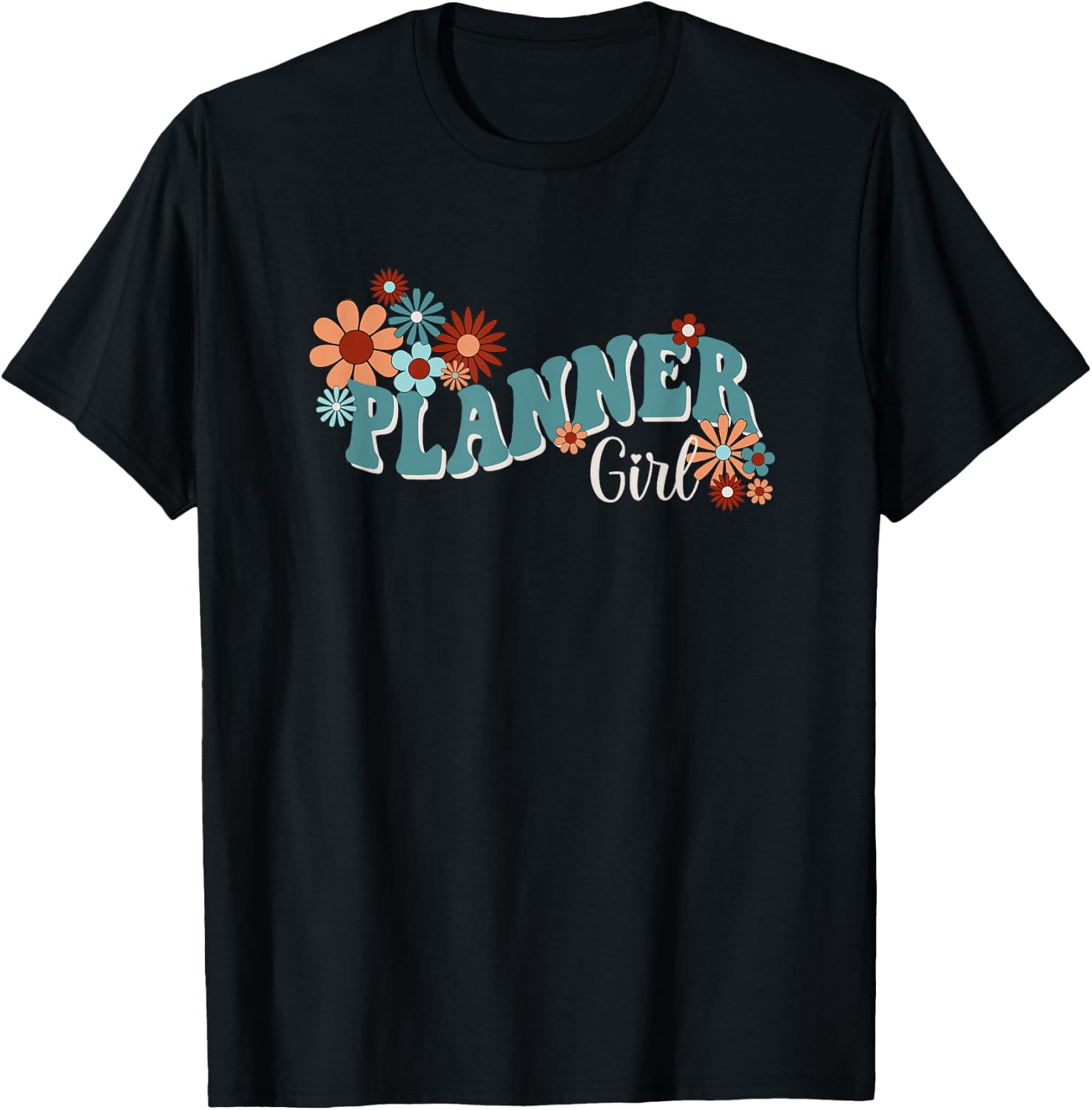 Planner Girl T-Shirt - T-Shirt | Black