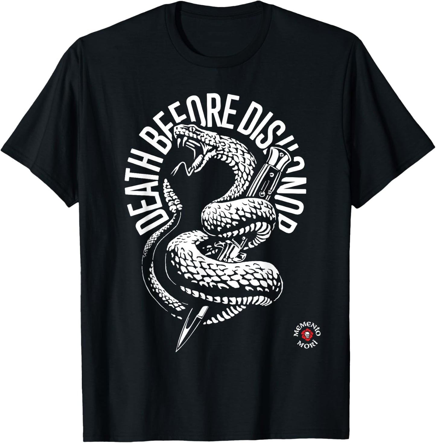 Death Dishonor - Memento Mori T-Shirt - T-Shirt | Black