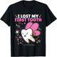I Lost My First Tooth T-Shirt - T-Shirt | Black