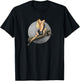 Pinup Bombs Away WW2 Retro Poster T-Shirt - T-Shirt | Black