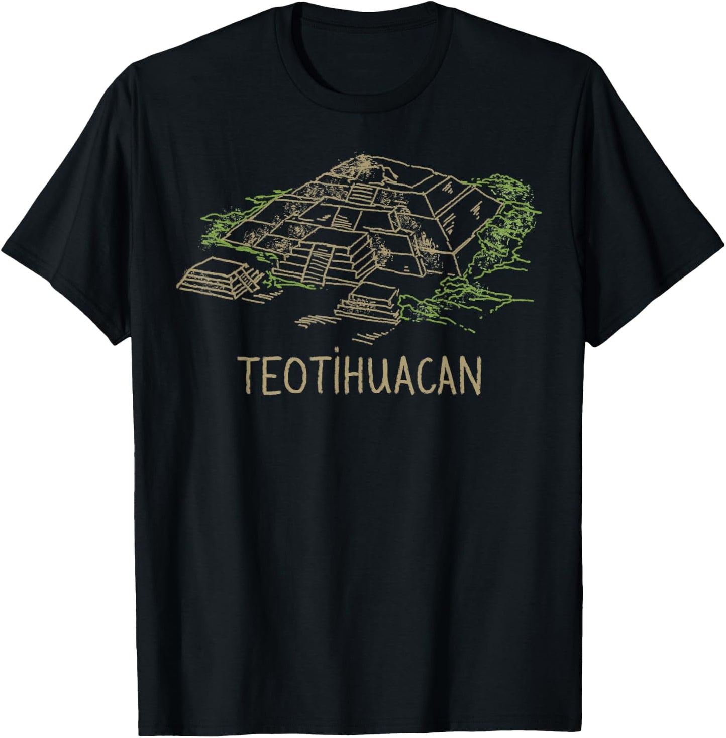 Teotihuacan T Shirt T-Shirt - T-Shirt | Black