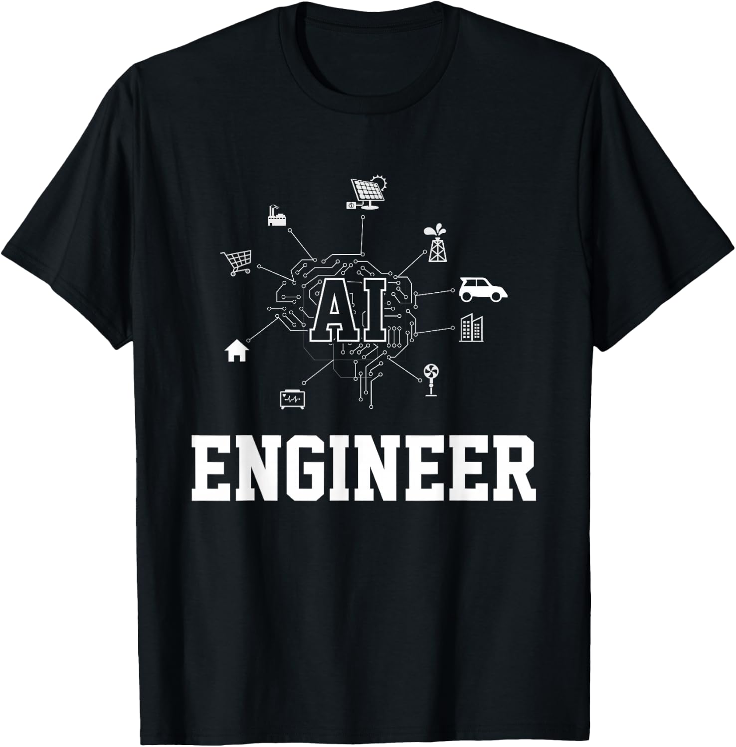 Artificial Intelligence Engineer - Ai Engineer T-Shirt - T-Shirt | Black